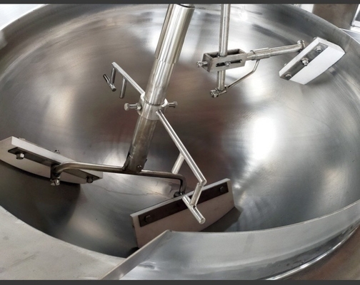 Multi-Claw Stirring Cook Mixer Machine voor het koken met gelaagde lagen en LPG-rooster