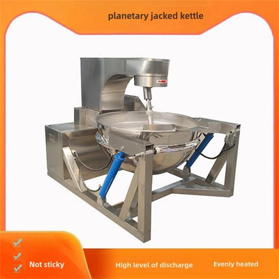 1200*900*900 Timing Device Electric Double Gas Steam Jacketed Kettle met Mixer Agitator