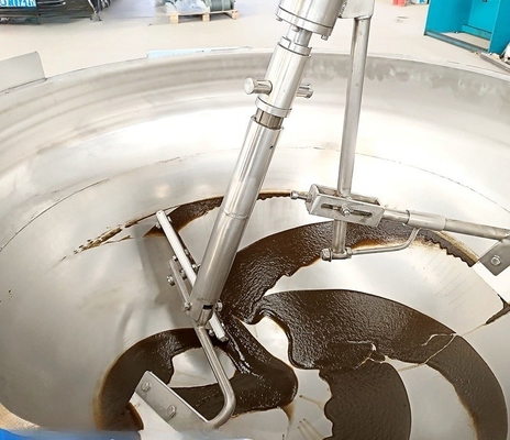 Gepersonaliseerde industriële inductie pot voedsel kookmixer voor amandel coating proces