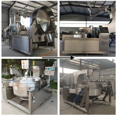 Hoogwaardig gebakken rijst koken ketel mixer biryani kookmachine met CE-certificaat