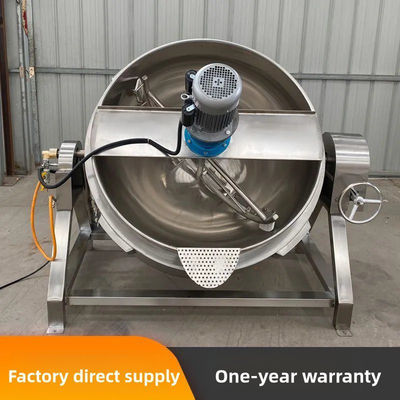 Commerciële kookmixer met elektrische/gas/stoomverwarming en -mixer