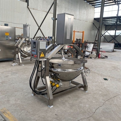 Timing Device Stoomverwarming Tomato Paste Cook Mixer Machine voor Chinese ketchup