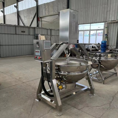 Semi-automatische roerkoker Kookmixer voor kaas met timing en besturingsbord