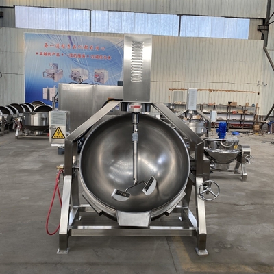 Toffee Cook Mixer Machine Tiltable Tilting Agitator Cooker Mixer met aanpassing
