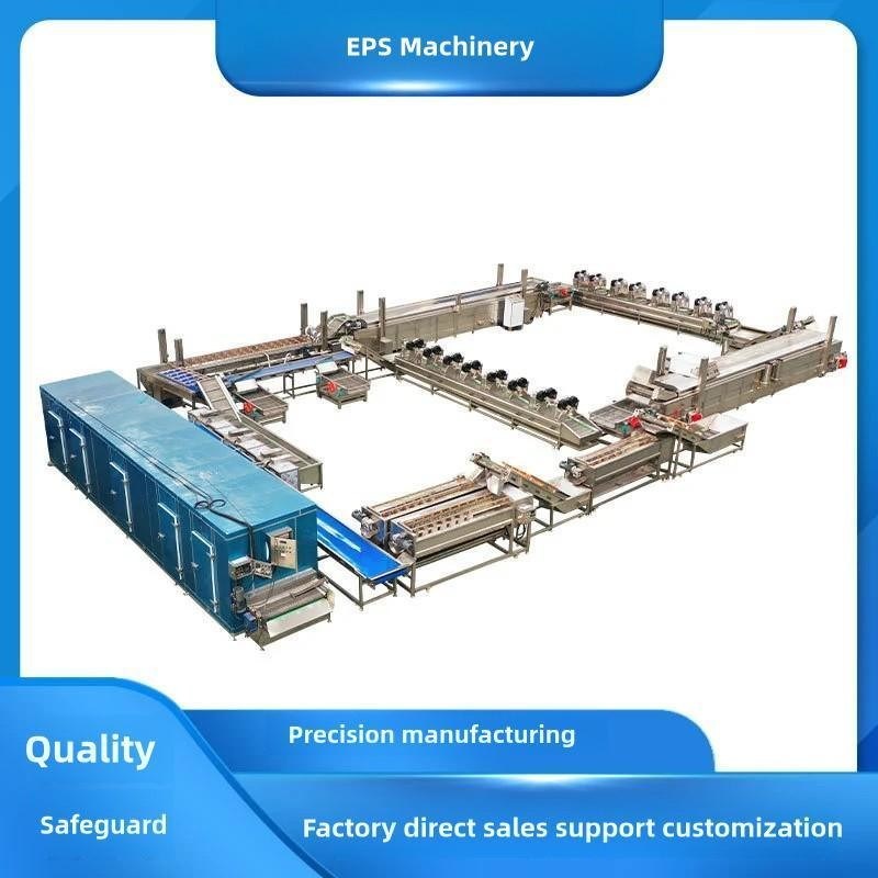 Warmteverwerking Industriële frieten Fryer Machine voor automatische kwaliteit bulkproductie