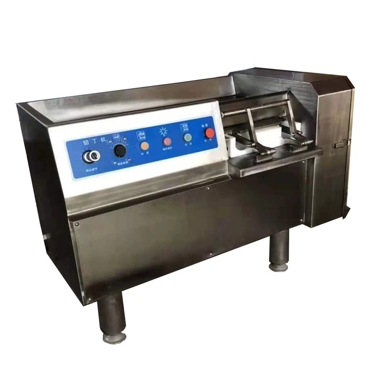 Thermische verwerking 7 Dice Grootte Precision Meat Dicer met verwijderbare onderdelen Aanpasbaar OEM