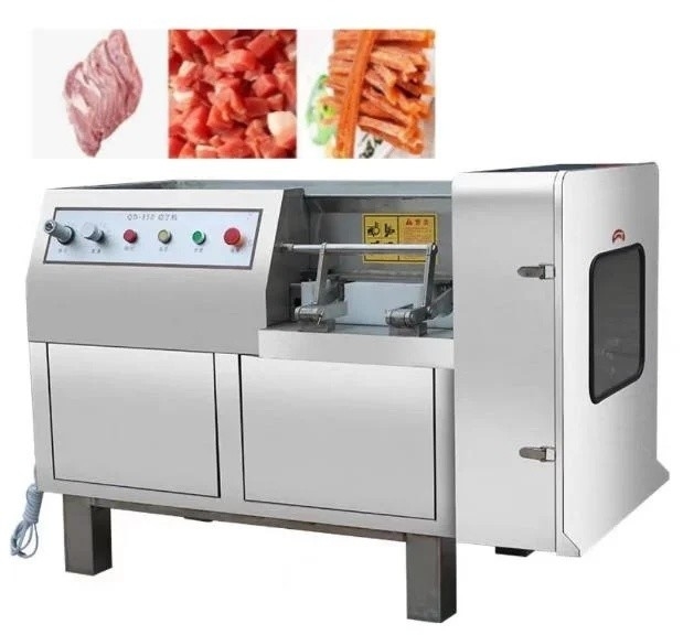 Makkelijk schoon te maken 3D bevroren kip Dicer met thermische verwerking en roestvrij staal materiaal