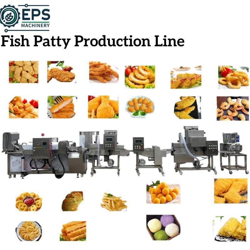 Op maat gemaakte Tempura Batter Machine coating productielijn voor perfecte coating resultaten