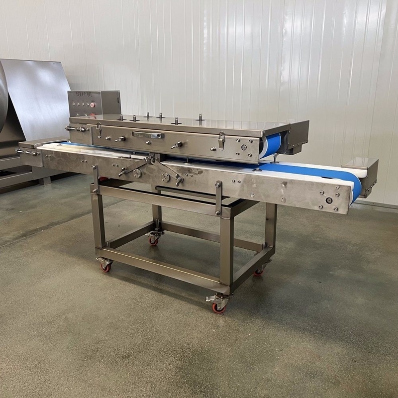 Machine voor het snijden van vlees voor bevroren lamsvlees en rundvlees met een capaciteit van 500 kg