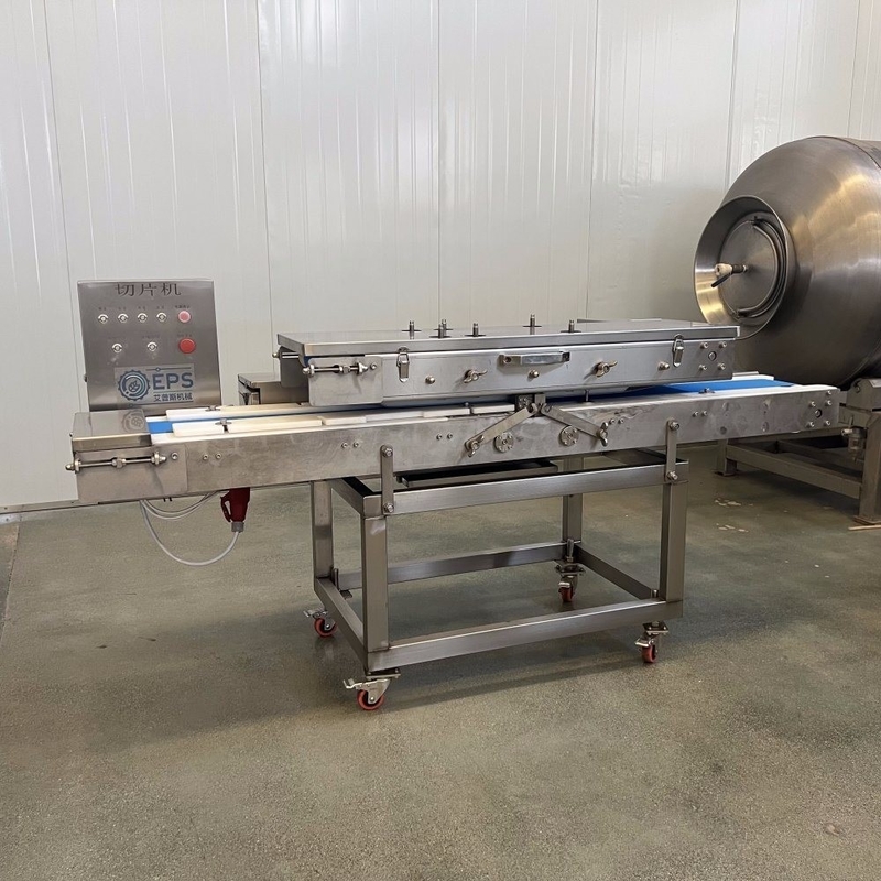 Elektrische vleessnijmachine op maat voor consistente en uniforme vleessnipsels