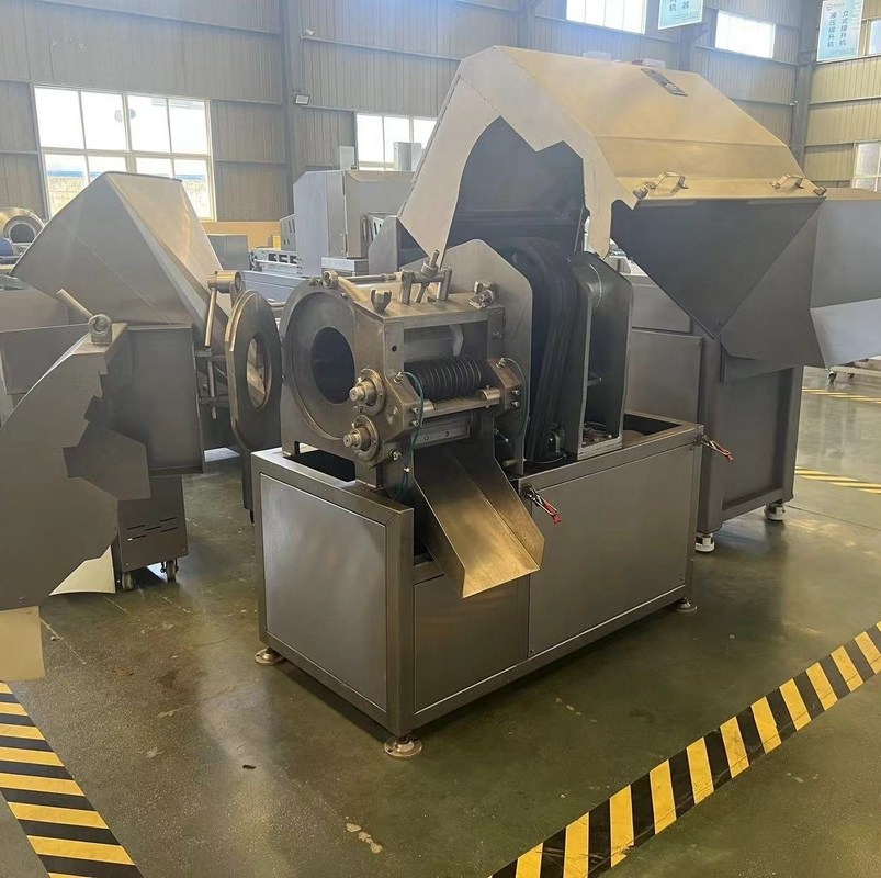 Snijdend in strips Thermische verwerking Bevroren vlees snijdend apparaat voor het bevriezen van levensmiddelen en de verwerking ervan