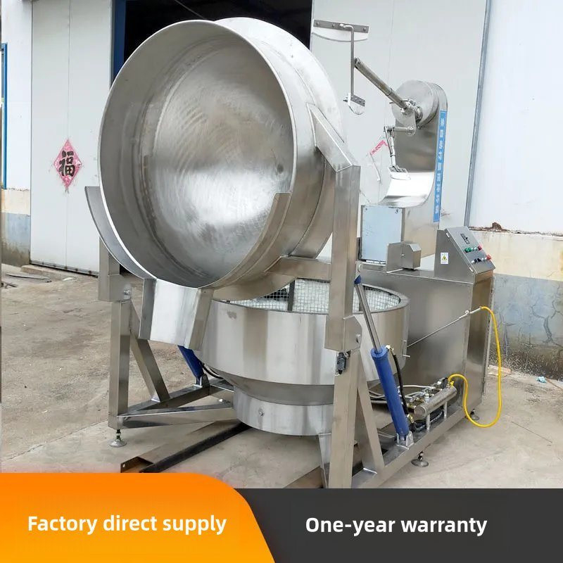 Online after-sales service Horizontale schacht roeren wok voor hoge viscositeit sauzen